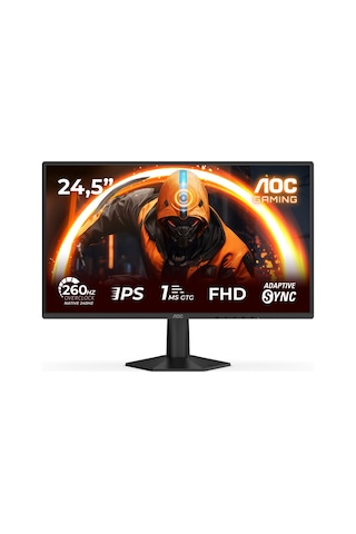 AOC 25G50Z 24.5" 1 Ms 260 Hz Hdmı Fhd Fast Ips Oyuncu Monitörü