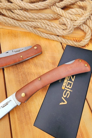 Epoksi Sap Çakı Kamp Çakısı Outdoor Piknik Çakısı Bıçağı Çk203 Kahverengi