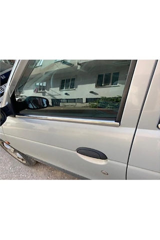 Renault Megane 1 1996-2004 Cam Çıtası Kromu 4 Prç P.çelik