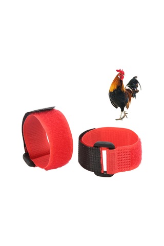 Moveevo 2 Adet Nylon Tavuk Kolyesi - Kükremeyi Azaltan, Uygun Boyutta, Kanatlı Yetiştiriciler İçin Sessizleştirici Alet