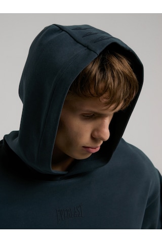 Everlast Ever Relaxed Comfort Kapüşonlu Antrasit Erkek Sweatshirt Koyu Gri