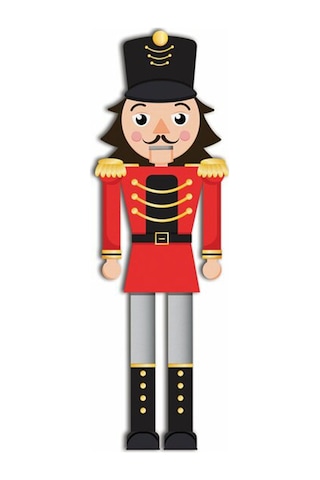 Yılbaşı Kurşun Asker Kağıt Afiş