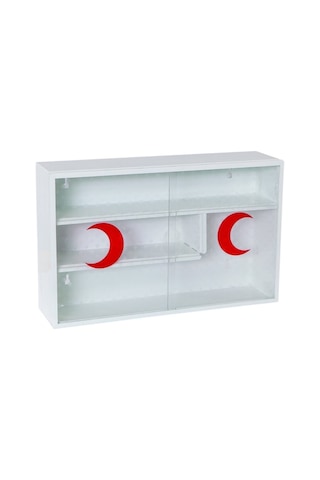 Ecza Dolabı - Metal Fırın Boyalı Çok Dayanıklı Beyaz Ecza Dolabı - Metal Fırın Boyalı Çok Dayanıklı Beyaz