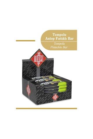 Tempolu Antep Fıstıklı Bar 30 G X 12 Adet