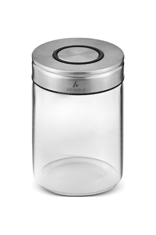 Aryıldız Timeless Slim Büyük Kavanoz Ve Saklama Kabı Gri