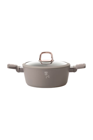 Berlınger Haus Sahara Derin Tencere 22 Cm Taupe Tupe - Gri