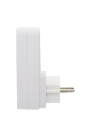 Yaleker Akıllı Zaman Kontrolü Çevirici Prizi, 2 Usb 5v/2.1a Çıkışı, 16a/3680w Yük Kapasitesi, Avrupa Standartı Eu