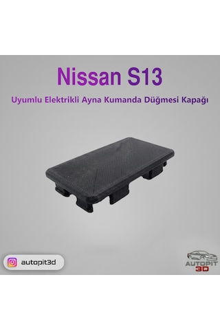 Nissan S13 Uyumlu Elektrikli Ayna Kumanda Düğmesi Kapağı