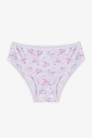 Penti Renkli Kız Çocuk Lovely Pamuklu 5'li Slip Külot