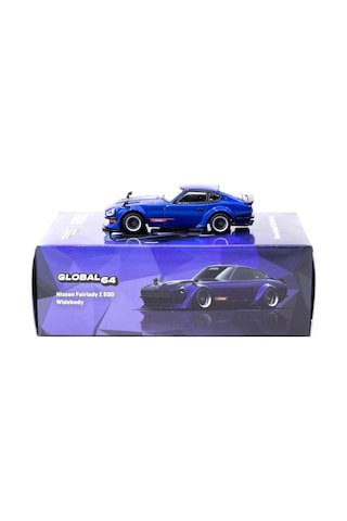 Eco Lounge 1/64 Nissan Fairlady Z S30 Widebody Blue - Designed By Jon Sibal
