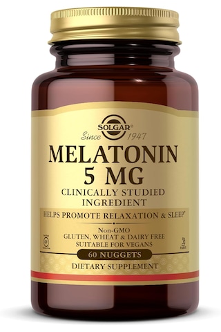 Solgar Melatonn 5 Mg 60 Nuggets - Helps Promote Relaxation & Rest 60 Aromasız