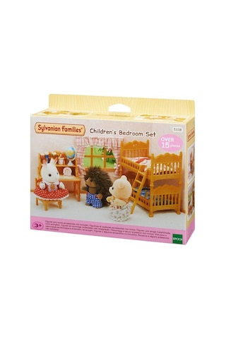 5338 Sylvanian Families, Çocuk Yatak Odası Seti, +3 Yaş, Figürler Ayrı Satılır. 44 Cats