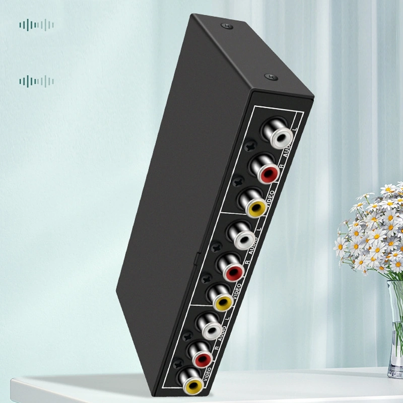 Sones Vsw21 Av 2 Giriş 1 Çıkış Ses Anahtarı Rca Ses Seçici Kutusu