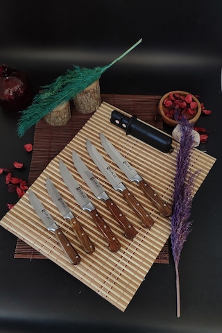 Sürmene 6'lı Mutfak Bıçak Seti Sebze Meyve Et Dilimleme