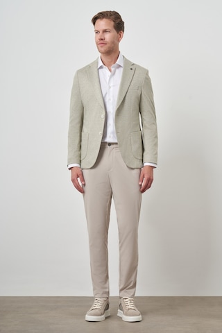 Morven Erkek Yeşil Örme Slim Fit Ceket 25ms002015700 Yeşil
