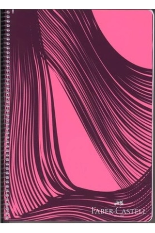 F.c. Defter Plastik Kapaklı Waves Spiralli 100 Yaprak Çizgili 5075000436000