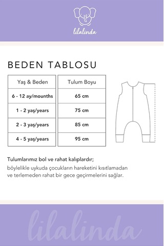 Xmlbayiciniz Müslin Uyku Tulumu Çok Renkli