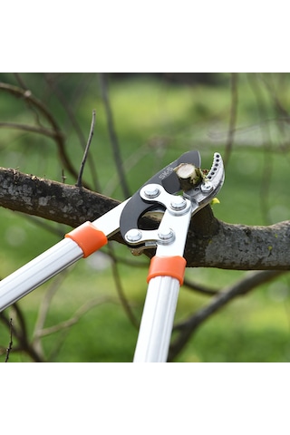 Qingmipy "profesyonel Bahçe Budama Makası - Kalın Dallar İçin Kuvvet Artırıcı Sistemli Dayanıklı Ağaç Kesme Aleti"