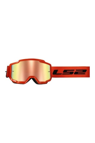 Ls2 Charger Goggles Motokross Gözlük Neon Turuncu