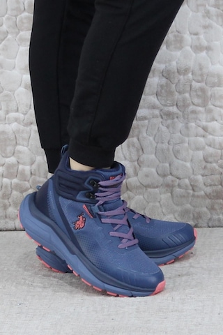 U.s. Polo Assn. Rgerrard Hı Wmn Rahat Waterproof Outdoor Kadın Bot Mavi