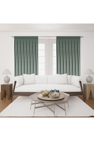 Premier Home Astoria Fon Perde 140x260 Yeşil