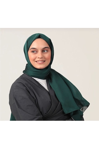 Gesshop Kadın Abiye Janjan Şal Koyu Yeşil