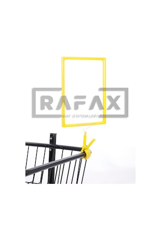 Rafax, A4 Mandallı  Etiketi, Mandallı Ürün Etiketi