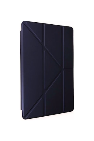 Apple Uyumlu iPad  10.2" 9. Nesil Kılıf Kalemlikli Standlı Katlanabilir Kapaklı Kılıf