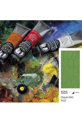 Bigpoint Cezanne Extra Fine Yağlı Boya 45 Ml Green Mid 505 6'lı Kutu