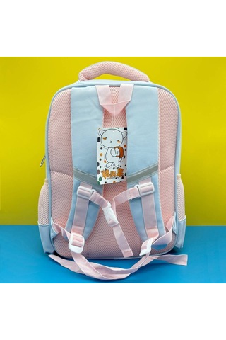 İlkokul Ve Ortaokul Öğrencileri İçin Basit Okul Çantası - Açık Pe Açık Pembe