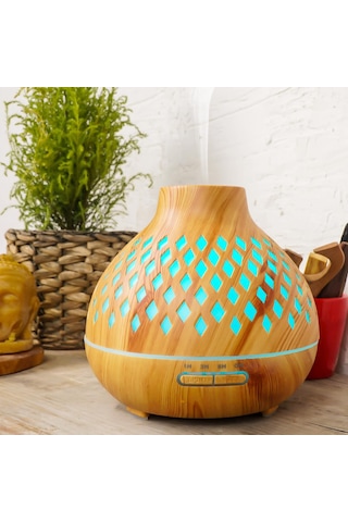 Kahverengi Aroma Difüzörü Nemlendirici