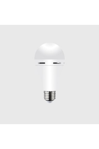Acil Durumlar İçin Şarjlı Led Ampul 6400k Soğuk Beyaz 30 Watt Yeni Nesil