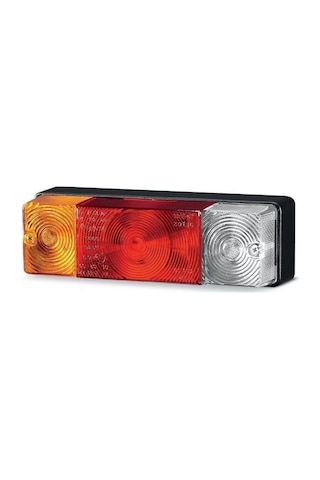 SIM STOP LAMBASI (SARI-KIRMIZI-BEYAZ) (204 X 65 MM) FORKLİFT
