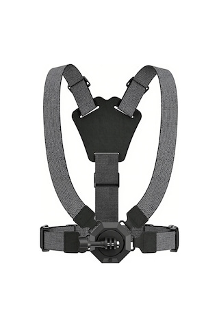 Dofolink Gopro Ve Insta360 İçin Manyetik Hızlı Kurulumlu Göğüs Kayışı - El-ücretsiz 1. Kişi Perspektifi Kaydı - Ayarlanabilir Konforlu Spor Kamera Tutucu Siyah