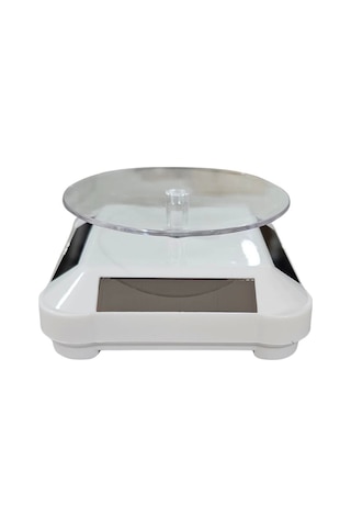 Solar 360 Derece Döner Ürün Stand Beyaz Çok Renkli