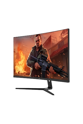 Gamepower Vivid T50 27'' 0.5 MS 200 Hz Curved RGB Full HD Gaming Monitör