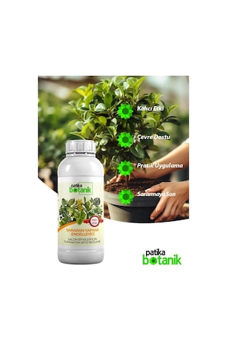 500 Ml Sararan Yaprak Engelleyici - Süs Bitkileri İçin - Topraktan 1