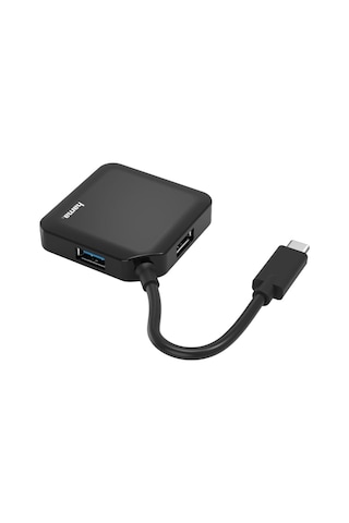 Usb 3.2 Usb-c Hub 1:4, Bus Powered, Siyah
