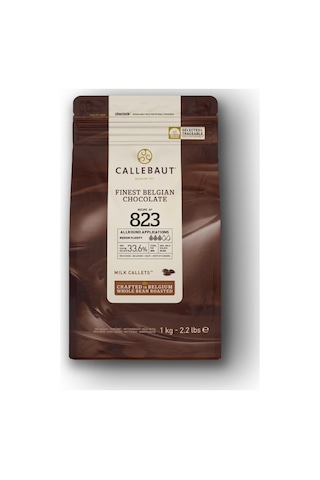 Callebaut Lezzeti: 823 Sütlü & W2 Beyaz Çikolata Drop 2'li Paket 2x1 Kg