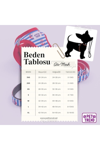 Joyful Colors Göğüs Tasması Ve Sevk Kayışı Tasma Seti Gökkuşağı Desenli Kedi Köpek Göğüs Tasması Seti
