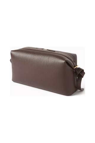 Yuzefi Brioche Duffle Çanta, Çakıllı Deri, Günlük & Seyahat Omuz Çantası Kahverengi Kod 005987