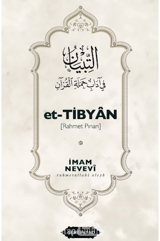 Et - Tibyan Rahmet Pınarı - İmam Nevevi - Semerkand Yayınları Et - Tibyan Rahmet Pınarı - İmam Nevevi - Semerkand Yayınları