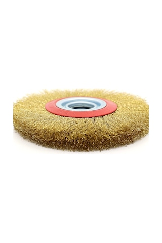 Saçaklı Daire Tel Fırça 125mm