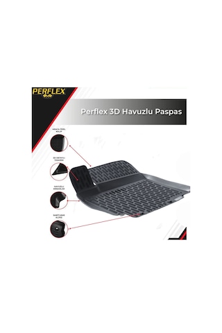 3d Paspas Siyah Kıa Cerato 2016+
