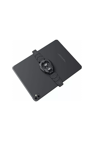 Memo Dl05t Dijital Göstergeli Tablet Soğutucu Gamer Oyuncu Radyatör Soğutma Fanı Siyah Standart