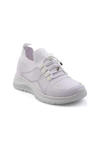 Bambi Beyaz Kadın Sneaker K01093400182 Beyaz