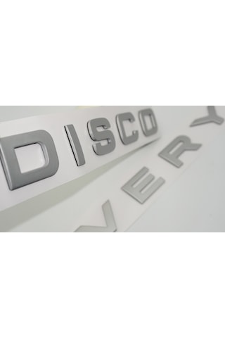Dk Tuning Land Rover Discovery Kaput Ve Bagaj Gri Yazı Logo