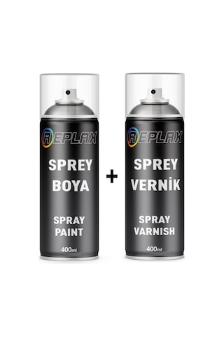 Renault D69 Platin Gri Sprey Rötuş Boyası+Sprey Vernik