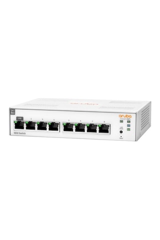 HP Aruba Instant On JL810A 1830-8G 8 Port  GigaBit Switch