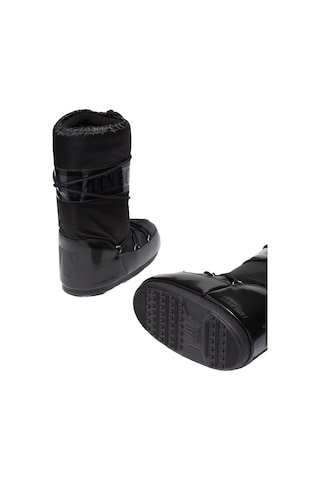 N001 Black Bot Kız Çocuk 80d1401680-n001 Moon Boot Mb Icon Glance 27-34 Siyah